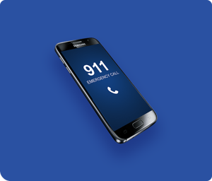 911 emergency call on a cell phone